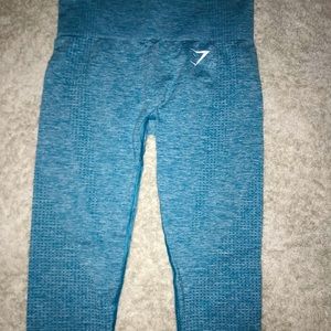Blue Gymshark High Waisted Leggins